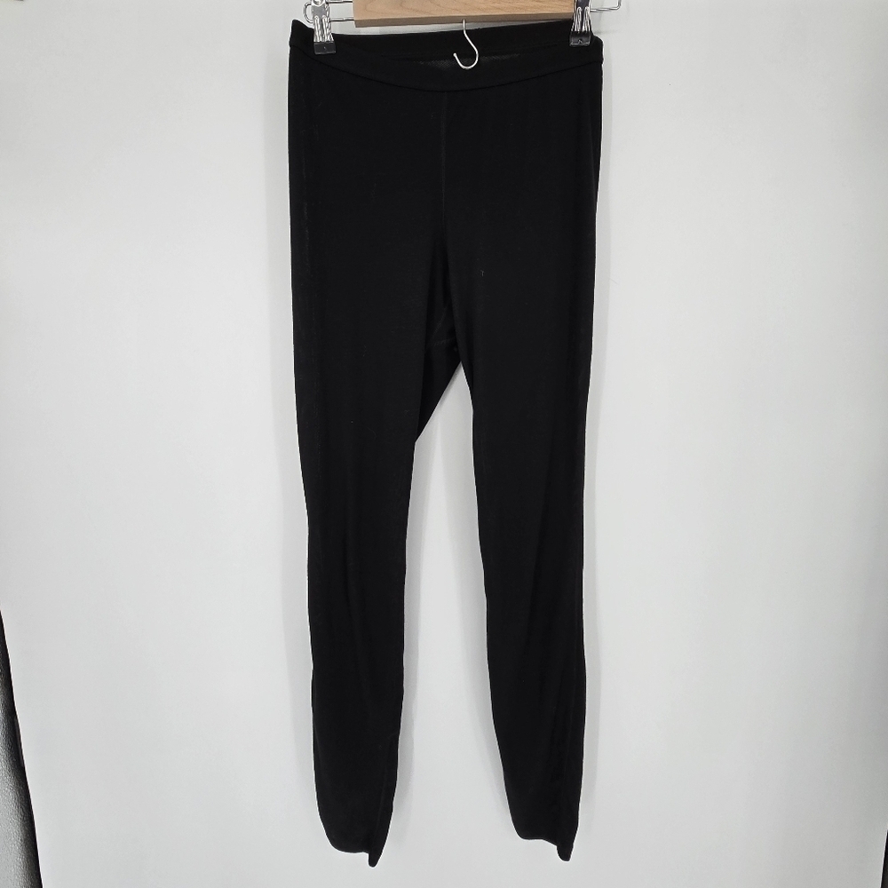 Patagonia black tights capilene layering pants leggings womens large